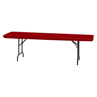 Stay Put Tablecover Red, 30" x 96"