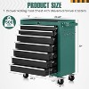 7-Drawer Rolling Tool Chest with Wheels, Tool Cabinet on Wheels, Tool Cart with Key Lock, Tool Storage Organizer for Garage & Repair Shop - 4 of 4