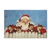 Primitives by Kathy Santa And Reindeer Entryway Christmas Indoor and Outdoor Door Mat Rug - 34" x 20" - 3 of 3
