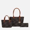 MKF Collection Lady II M Signature Large Tote, Small Tote & Wallet Set Vegan Leather, Stylish Women’s Handbag M Design by Mia K - 2 of 4