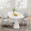 Folding Chairs with Padded Cushions, Hold Up to 350 Pounds, Suitable for Dining Room, Home Office, Indoor and Outdoor Events - 2 of 4