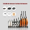 LunaLulinlk Expandable Pots and Pans Lid Organizer Rack, Cabinet Organizer with 10 Adjustable Compartment - 4 of 4