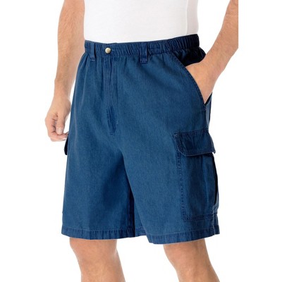 KingSize Knockarounds 8" Full-Elastic Cargo Shorts