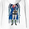Lord Of The Rings War Of The Rohirrim Hera Banner Adult White Long Sleeve Hooded Sweatshirt - 4 of 4