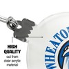 Wheaton College Primary Logo Acrylic Christmas Tree Holiday Ornament - 4 of 4