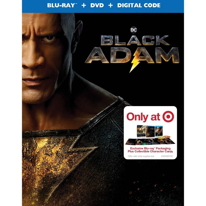 Black Adam (Target Exclusive) (Blu-ray + DVD + Digital), 1 of 4