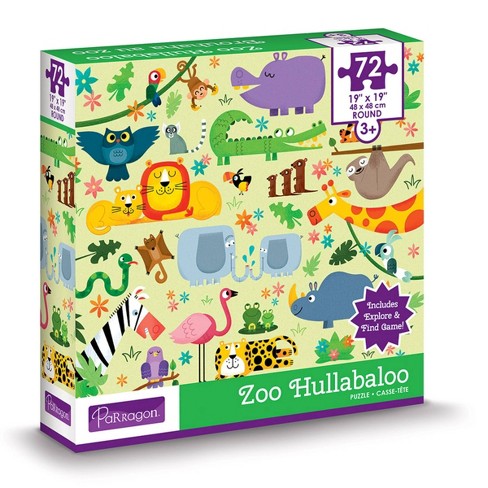 Zoo Animals 48 Piece Children's Educational Jigsaw Puzzle