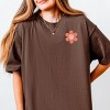 Simply Sage Market S.W.Smiley Checkered Mama Flowers Heavyweight Tee - 2 of 4