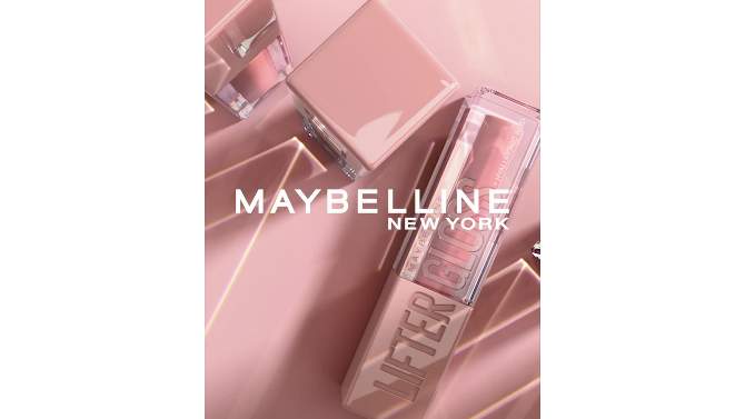 Maybelline Lifter Gloss Plumping Lip Gloss with Hyaluronic Acid - 0.18 fl oz, 5 of 16, play video