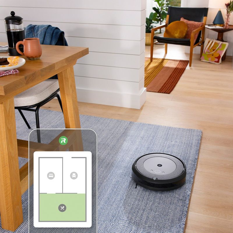 iRobot Roomba i3+ EVO (3550) Wi-Fi Connected Self-Emptying Robot Vacuum - Black &#8211; 3550, 5 of 22