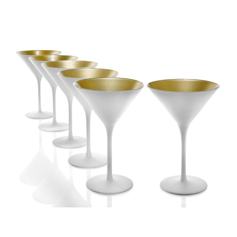Set of 6 Olympia Martini Drinkware 8oz Glasses - Stolzle Lausitz, 3 of 9
