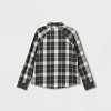 Women's Long Sleeve Adaptive Flannel Faux Button-Down Hook and Loop Shirt - Universal Thread™ - image 2 of 4