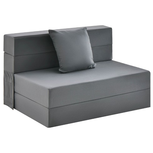 Foldable cushion outlet chair bed