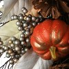 National Tree Company Fall Teardrop Wall Decoration, Decorated with Pumpkins, Pine Cones, Berry Clusters, Maple Leaves, Autumn Collection, 24 in - 3 of 4