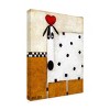 Trademark Fine Art -Daniel Patrick Kessler 'Love Dog' Canvas Art - 4 of 4