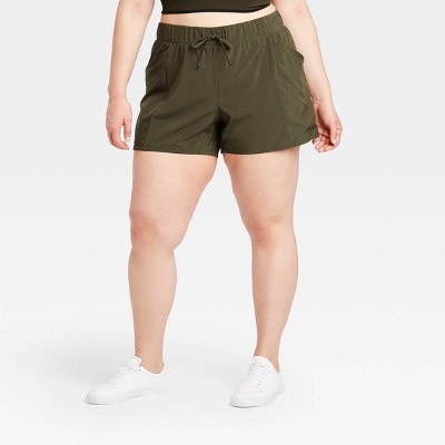 womens plus size gym shorts