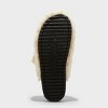 Girls' Faux-Shearling Loafer Slippers - Cat & Jack™ Ivory - 4 of 4