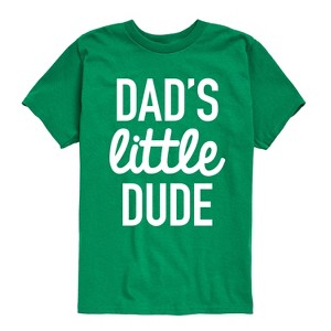 Boys' - Instant Message - Dad Set Little Dude Short Sleeve Graphic T-Shirt - 1 of 4