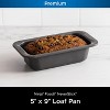 Ninja Premium 5" x 9" Loaf Pan for Oven, Metal - 3 of 4