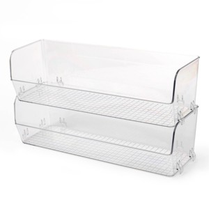 2ct Wide Stackable Bin - Bullseye's Playground™ - 1 of 3