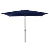 Sonkuki 6×9FT Rectangular Outdoor Patio Umbrella w/Push Button Tilt and Crank Handle, Sun-Protective - 2 of 4