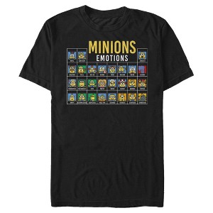 Men's Despicable Me Minion Emotion Periodic Table T-Shirt - 1 of 4