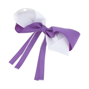 Unique Bargains Women's Halloween Bow Ribbon Duckbill Clip 1 Pc - 1 of 4