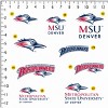 Metro State University Of Denver Spirit Logos 50Ct Sticker Pack Miscellaneous 50 Ct. Sticker Pack - 2 of 4