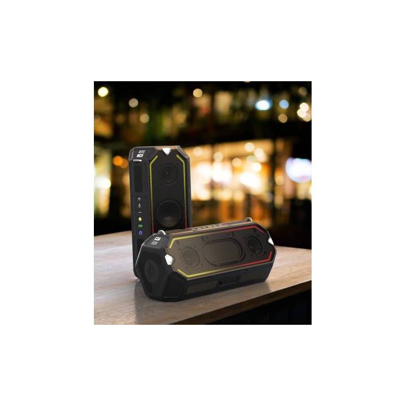 Altec Lansing HydraShock Waterproof Bluetooth Speaker - Black, 3 of 10
