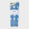 Men's Cactus Print Novelty Crew Socks 2pk - Goodfellow & Co™ Blue 7-12 - 2 of 3