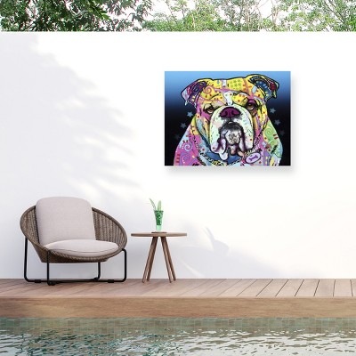 "The Bulldog" Outdoor Canvas