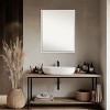 Amanti Art Incline Non-Beveled Wood Framed Bathroom Vanity Wall Mirror - 4 of 4