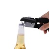 Unique Bargains Can Opener Handheld 3-in-1 Can Opener & Bottle Opener PP Iron Silver Tone 2.17"x7.48" 1 Pc - 3 of 4