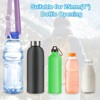 Unique Bargains Hiking Walking Outdoor Adjustable Shoulder Strap with Carrier Ring Water Bottle Lanyards 10 Pcs - 3 of 4