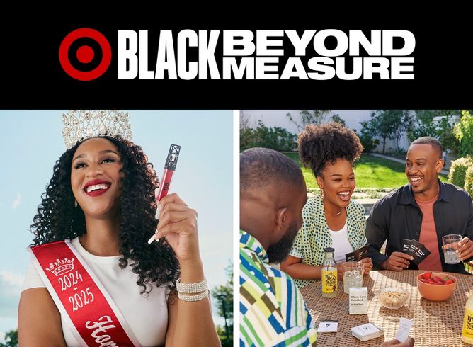 Target Black Beyond Measure