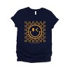 Simply Sage Market S.W.Smiley Mustard Smiley Flowers Short Sleeve Tee - 2 of 4