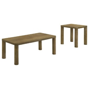 Coaster,Castlewood 2-piece Cocktail Coffee Table Set - 1 of 4
