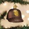 Old World Christmas Blown Glass Ornament for Christmas Tree, San Diego Padres Baseball Cap - 2 of 3