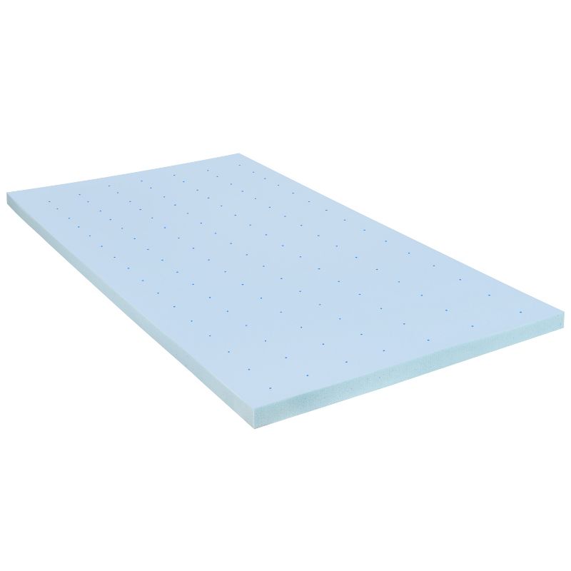 Emma and Oliver 2" Cool Gel Infused Hypoallergenic Cooling Memory Foam Mattress Topper, 1 of 13
