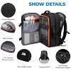 Paaaawaters Carry On Travel Backpack for Airplanes | 35L Suitcase Backpack Luggage Business Weekender Bag - 4 of 4