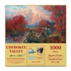 Sunsout Cherokee Valley 1000 pc   Jigsaw Puzzle 69409 - image 3 of 4