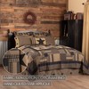 Black Check Star Queen Quilt 90Wx90L VHC Brands - 4 of 4