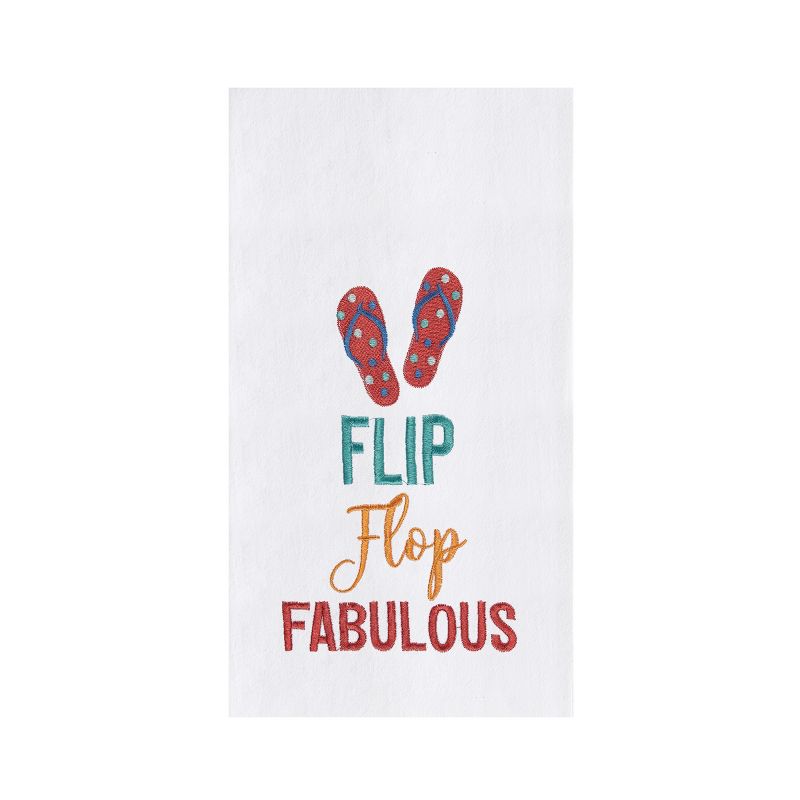C&F Home Flip Flop Fabulous Kitchen Towel, 1 of 3