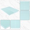 REGALWOVEN Easy Clean Kitchen Mat for Kitchen Counter, Heat Resistant Silicone Dish Drying Mat with Concave and Convex Design 1 Pc - 4 of 4