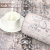 Washable Paisley Area Rug – Low Pile, Non-Slip, Stain-Resistant Carpet for Living Room, Bedroom, or Office - 3 of 4