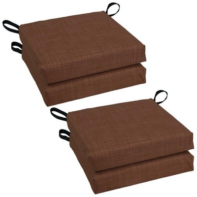 Blazing Needles, Set of 4 Outdoor Chair Cushions