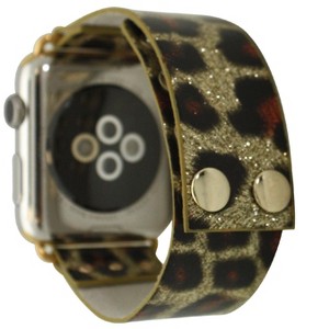 Olivia Pratt Glossy Animal Snap-Button Apple Watch Band - 1 of 4