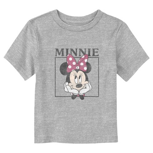 Mickey & Friends Distressed Cute Minnie Portrait T-Shirt - image 1 of 3