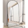 Beautyolove Full Length Mirror, Oversized 81" x 41" Arched Floor Mirror, Modern Free Standing or Full Body Mirrors - 2 of 4