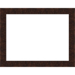 Amanti Art William Mottled Bronze Narrow Framed Dry Erase Magnetic Board - 1 of 4
